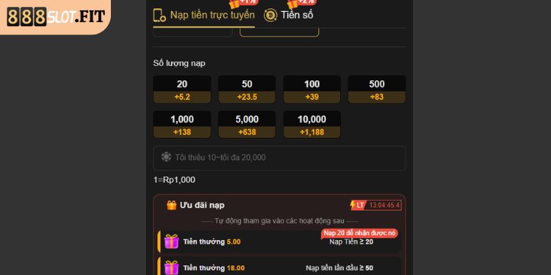 Điều Khoản Sử Dụng 2 Điều khoản sử dụng 888SLOT dịch vụ nạp tiền