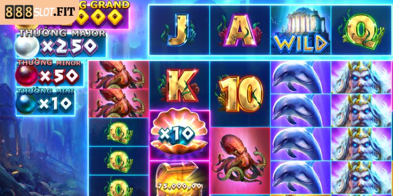 Treasure Of Atlantis 888SLOT - Cơ Hội Để Chinh Phục Kho Báu 3 Khai thác tính năng