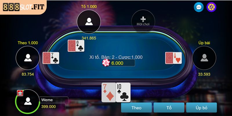 Xì Tố 888SLOT – Nơi Hội Tụ Những Chiến Thuật Đỉnh Cao 2 Quy tắc phân chia bài